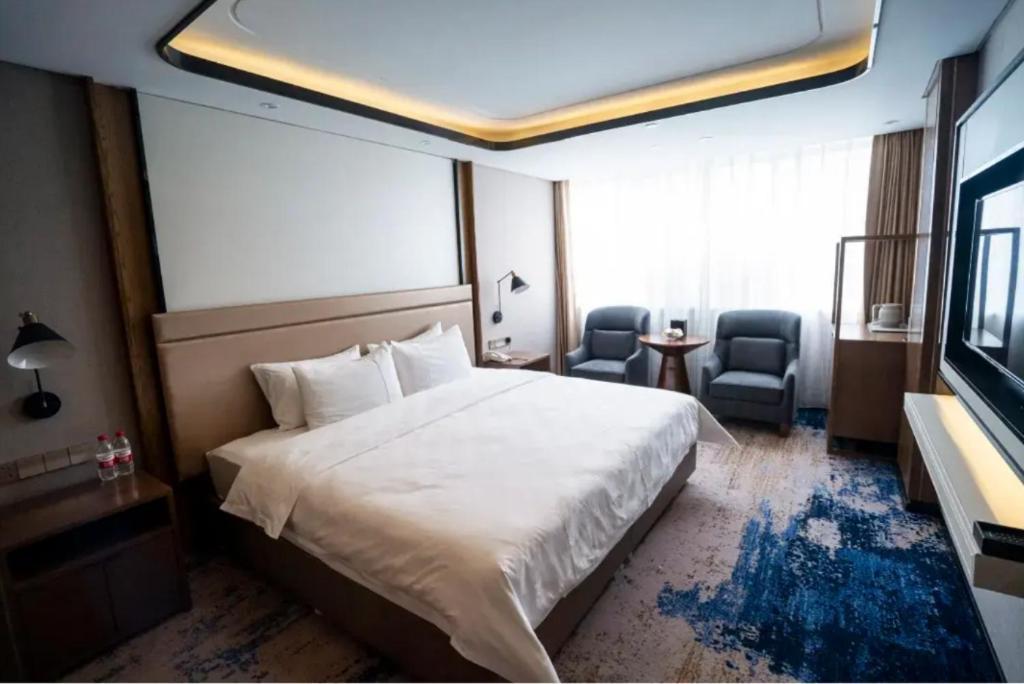 Linyi Blue Horizon Intenational Hotel Exterior foto