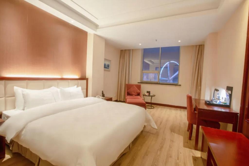 Linyi Blue Horizon Intenational Hotel Exterior foto