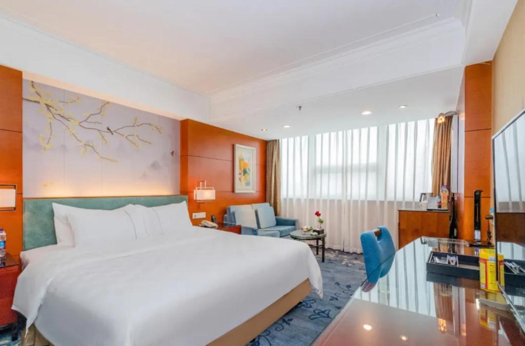 Linyi Blue Horizon Intenational Hotel Exterior foto